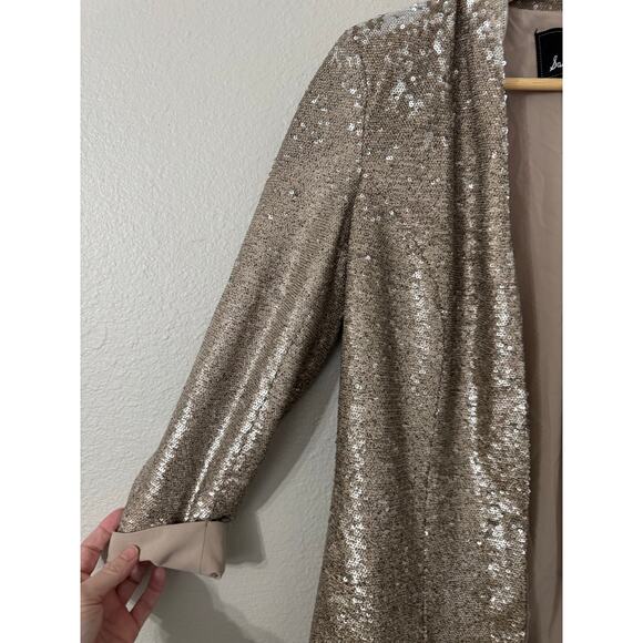 Sam Edelman Sequin Boyfriend Blazer Size XS - Picture 2 of 5